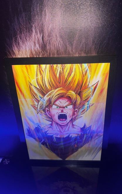 Super Saiyan Goku 3D Frame