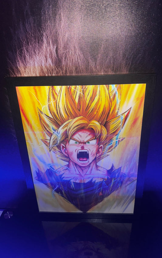 Super Saiyan Goku 3D Frame