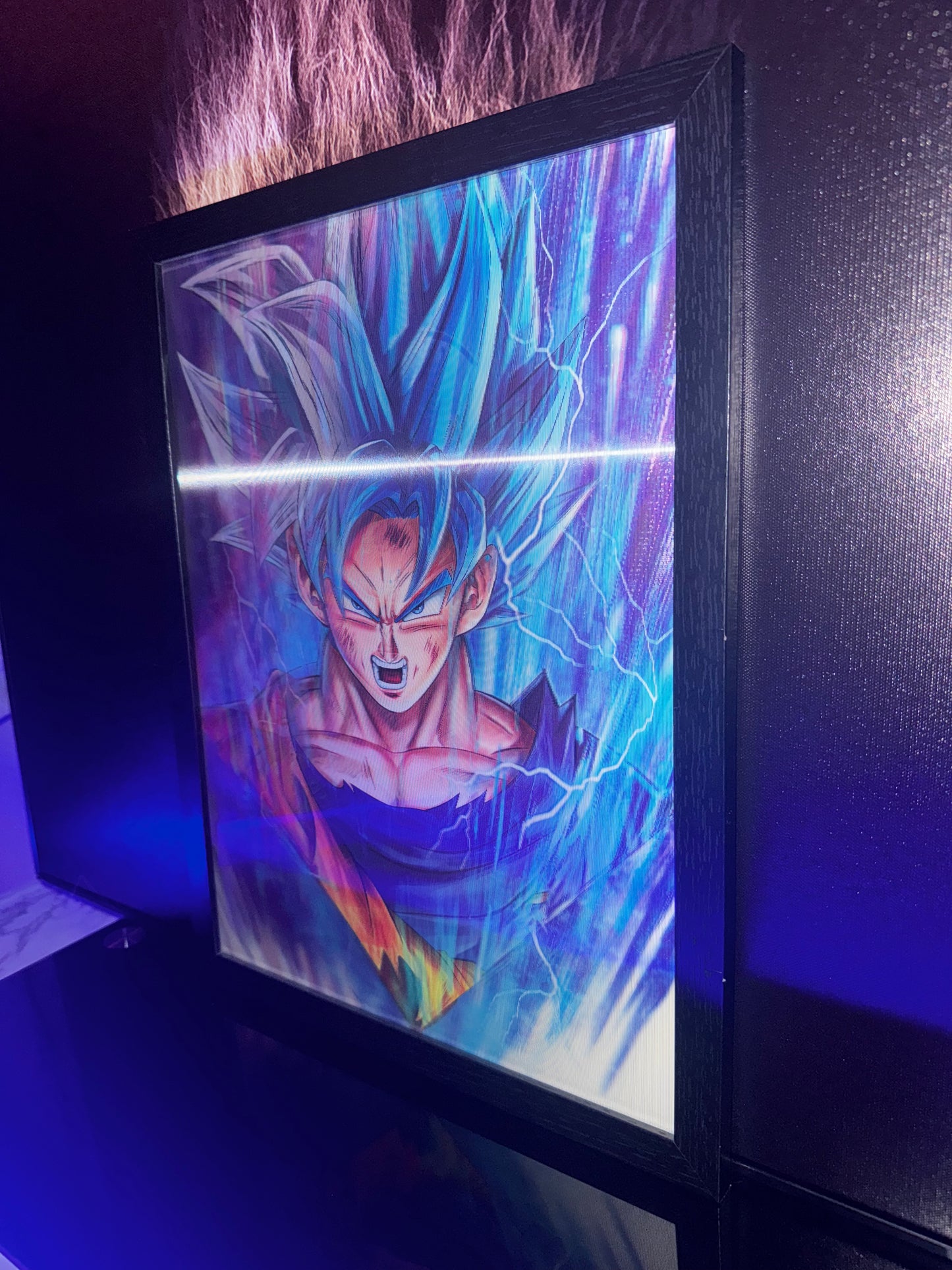 Super Saiyan Goku 3D Frame