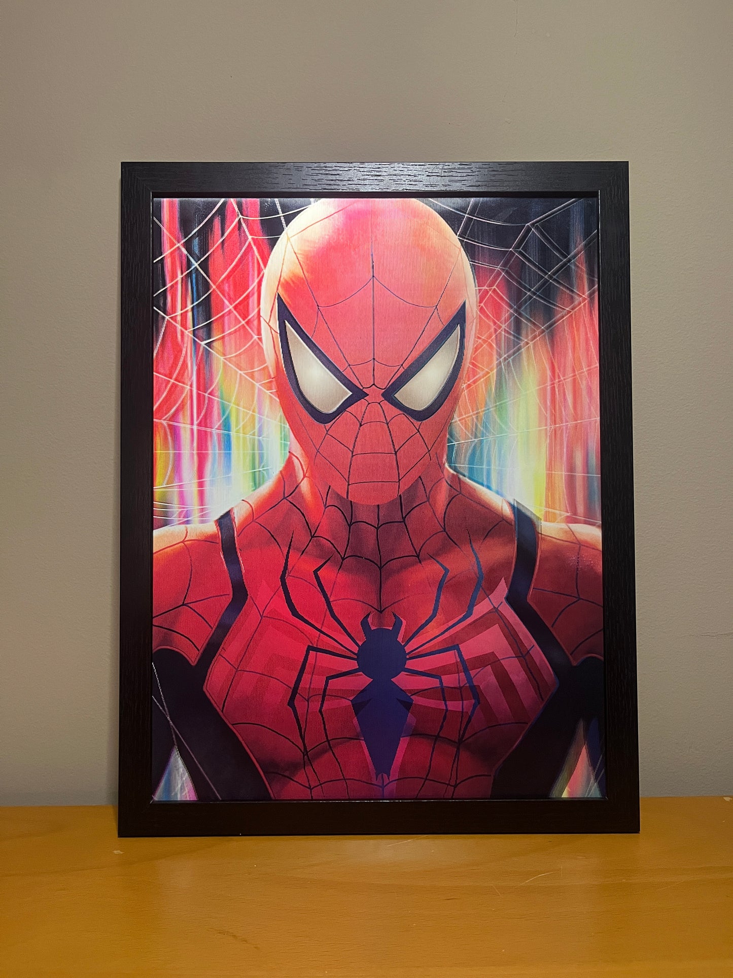 Spider Man Black & Red 3D Frame