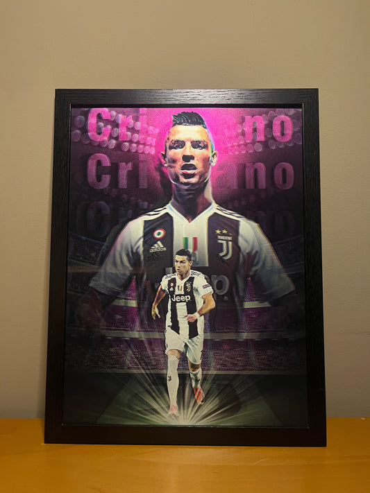 Cristiano Ronaldo 3D Frame