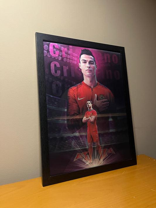 Cristiano Ronaldo 3D Frame