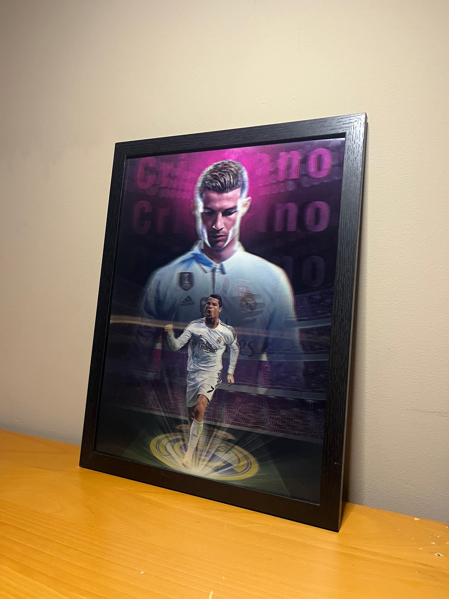 Cristiano Ronaldo 3D Frame