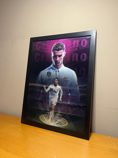 Cristiano Ronaldo 3D Frame