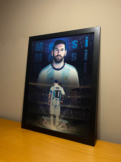 Lionel Messi 3D Frame