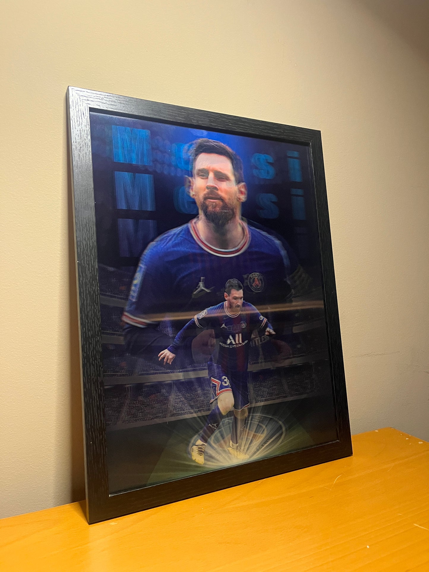 Lionel Messi 3D Frame